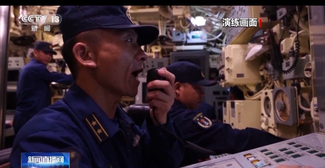 海軍潛艇部隊(duì)71周年實(shí)戰(zhàn)演練