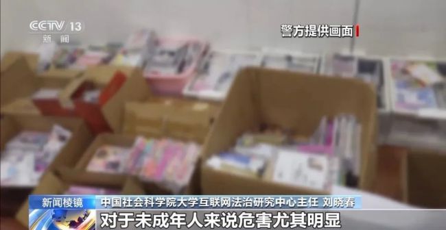 觸目驚心,！大量走私淫穢漫畫被查獲