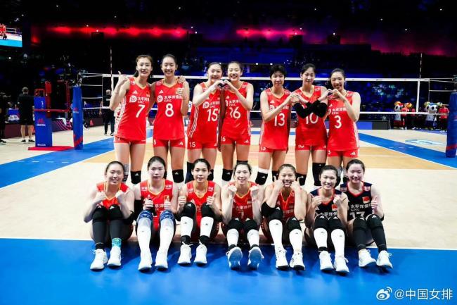 世界女排联赛中国3-2保加利亚 年轻队伍顽强取胜