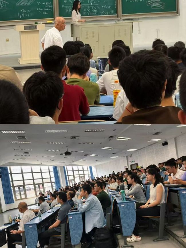 王虹清華大學開講
