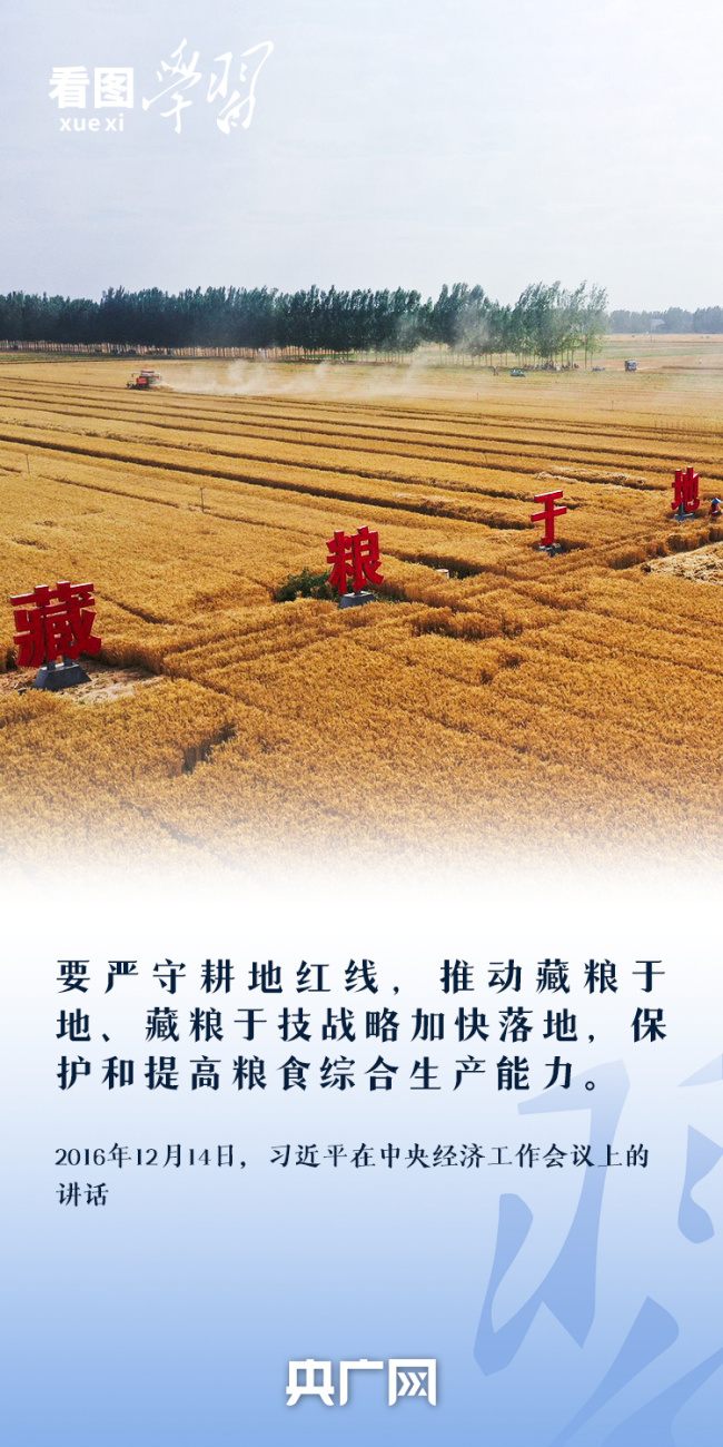 看圖學(xué)習(xí)丨“守住耕地這個(gè)命根子” 總書(shū)記心系耕地保護(hù)