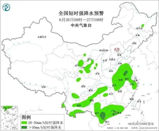 強(qiáng)對(duì)流天氣藍(lán)色預(yù)警,！甘肅部分地區(qū)將有10級(jí)以上雷暴大風(fēng)
