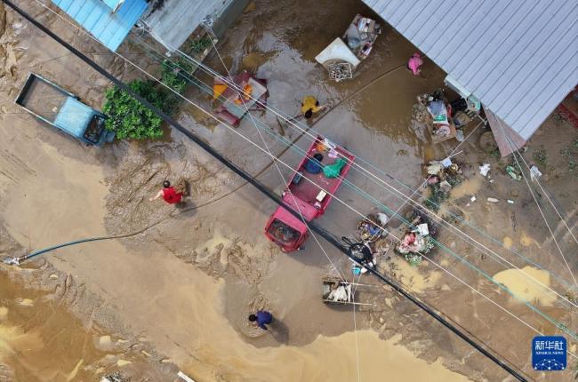 廣西多地遭遇洪水各方救援 積極搶險救災
