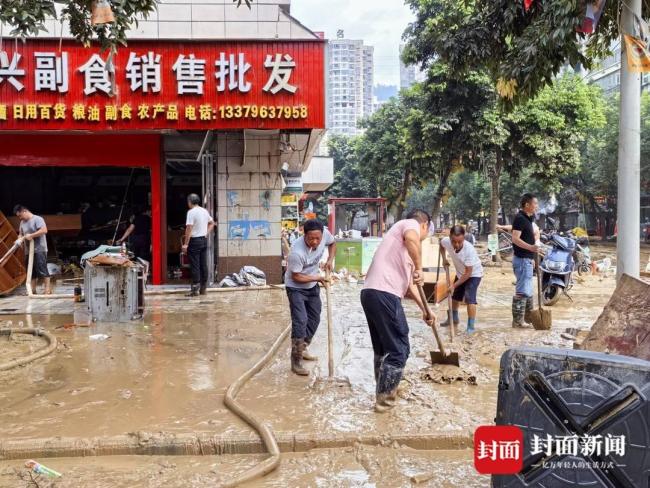 被洪水沖擊的榕江怎么樣了 小城按下“暫停鍵”