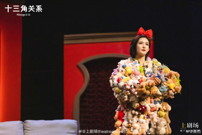 张杰连续三天看谢娜话剧演出：喜欢作为演员的你