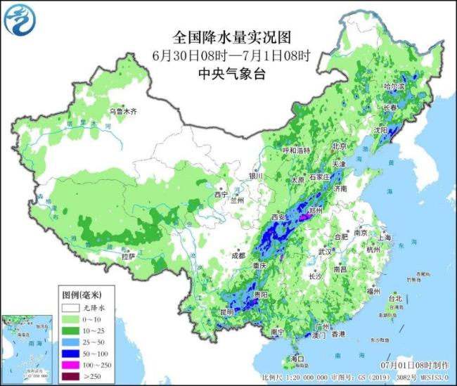 京津冀及東北地區(qū)降雨增多增強(qiáng)