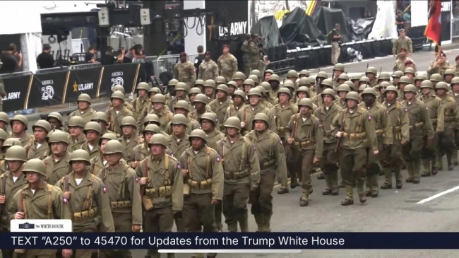 九三阅兵与美国阅兵式有何不同？