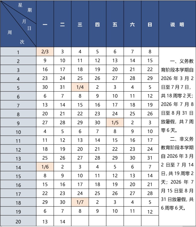 @北京中小学生，明年放假安排来了！新学年校历公布