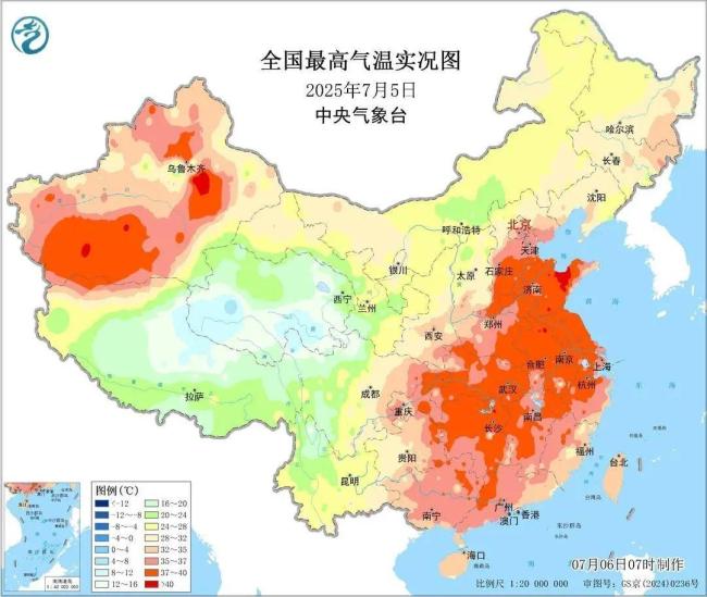 8個(gè)省72氣象站破高溫紀(jì)錄 全國(guó)多地持續(xù)“熱浪”