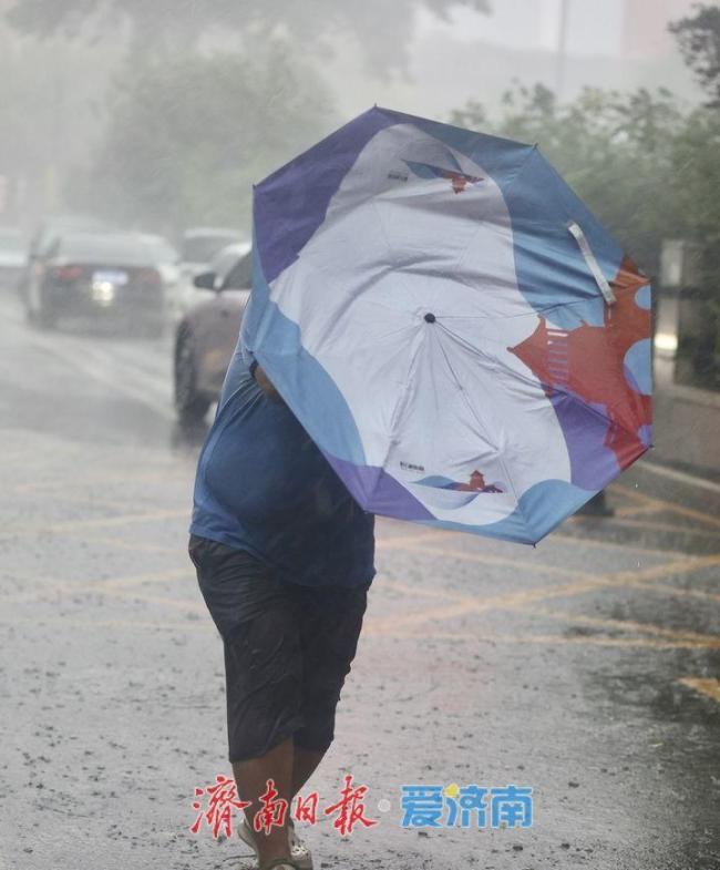 濟南暴雨 強降雨緩解高溫