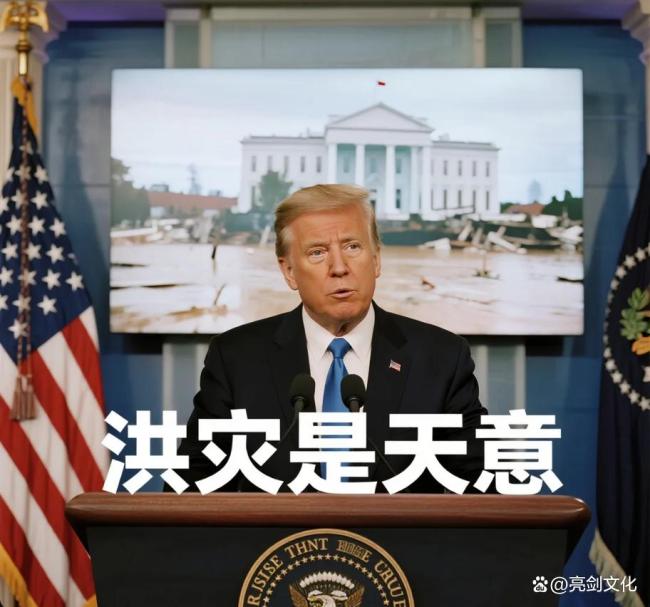 白宮稱得州洪災(zāi)是天意