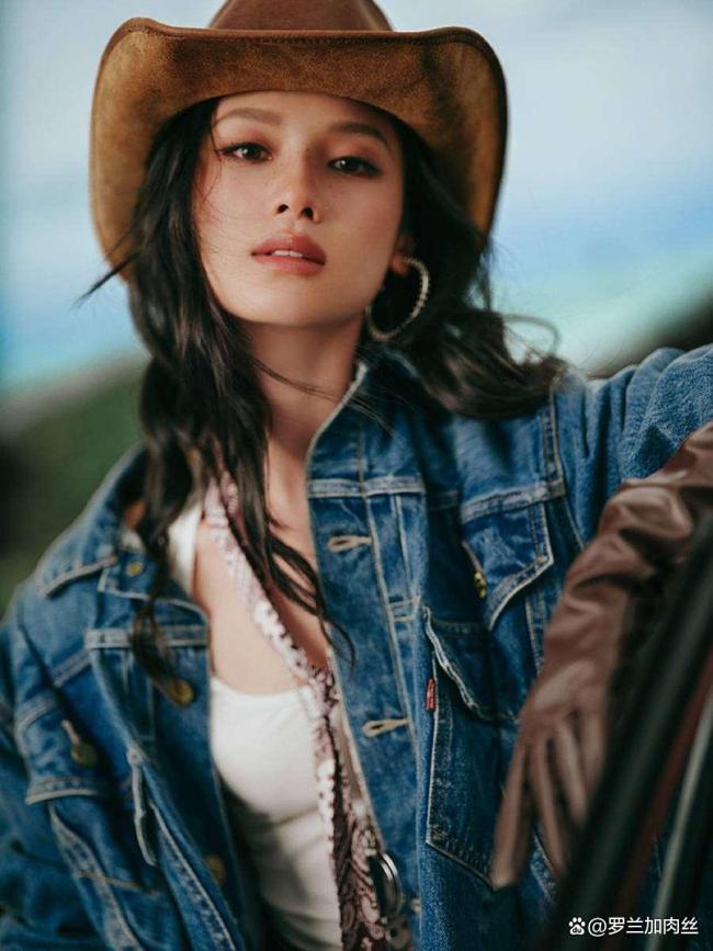 张婧仪西部牛仔生日大片 狂野魅力完美诠释