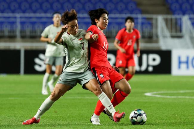 中國女足2-2韓國隊遭"絕平" 東亞杯首戰(zhàn)憾平