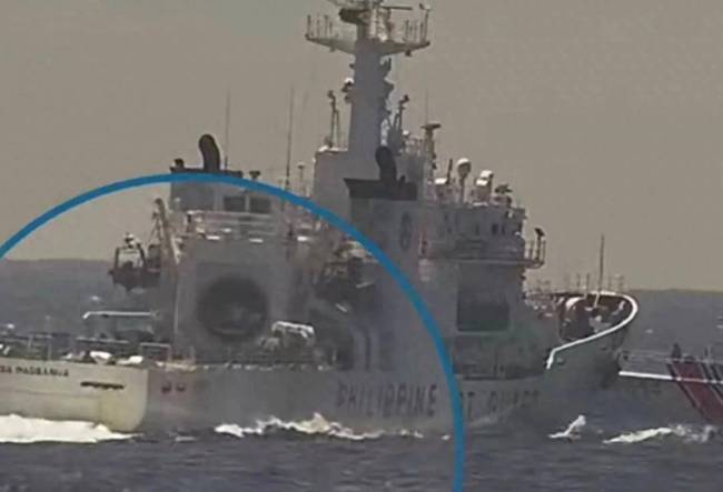 菲律宾大船高速撞向中国小艇？中方公开影像 菲方挑衅升级