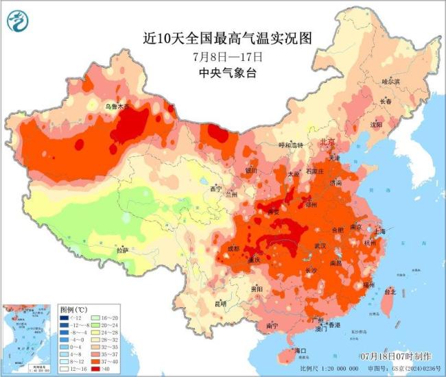 全國空調(diào)擁有量地圖：江浙滬居前列