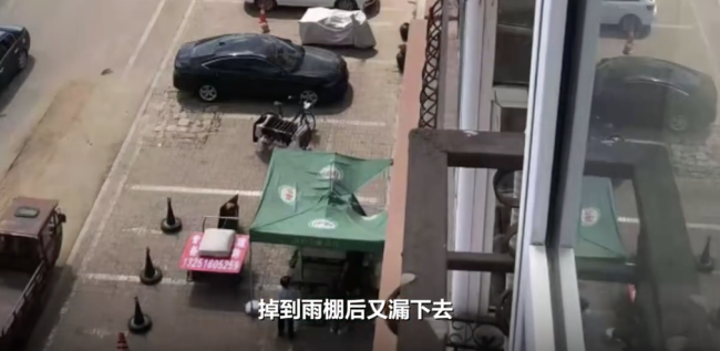 男童墜樓獲救雨棚主人發(fā)聲，開始還以為是輪胎爆炸