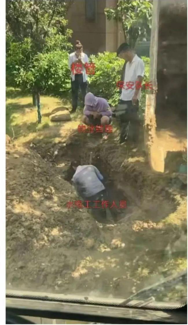 河南許昌一小區(qū)有人挖墳?zāi)梗考俚?圖文捏造事實(shí)散布謠言