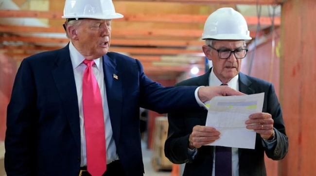 特朗普到访美联储 再次希望鲍威尔降息