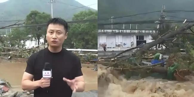凌晨洪水来袭 密云大哥挨家敲窗救人 暴雨破历史记录
