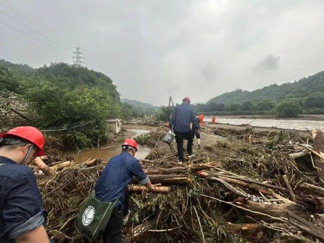 北京暴雨受灾现场画面曝光