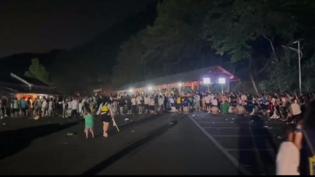 贵州一漂流景区大量游客滞留至半夜