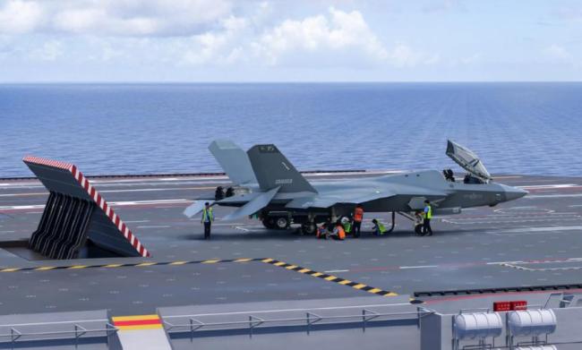 我军披露福建舰模拟弹射试验画面 电磁弹射迈入3.0时代