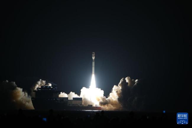 中国成功发射吉利星座04组卫星 任务圆满成功
