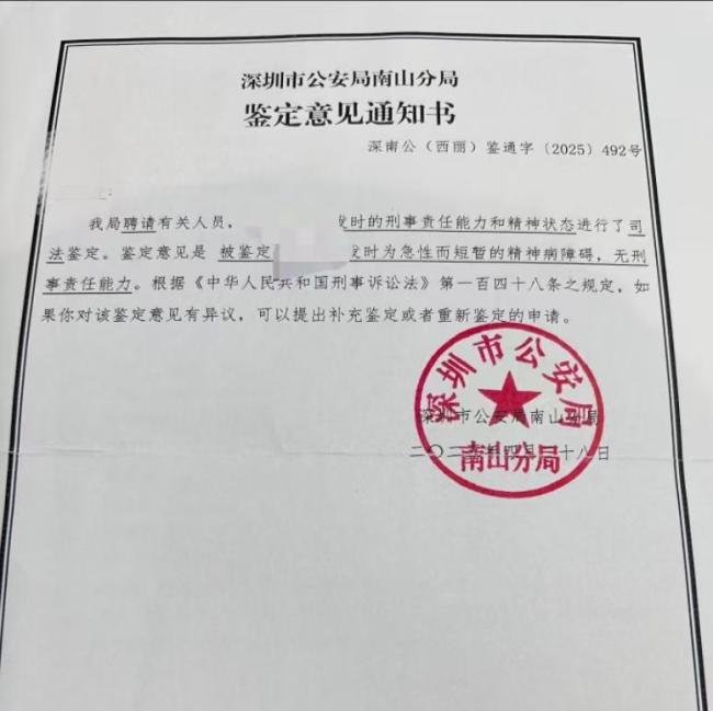 男子地铁口强吻陌生女子被鉴定精神病