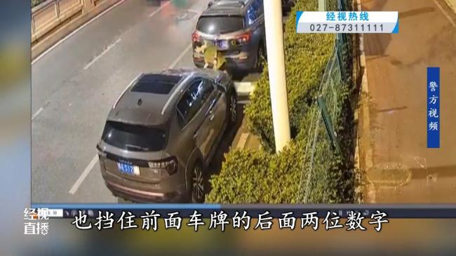 唾沫星子换来9分罚单！男子用唾液浸湿纸巾遮挡号牌被罚