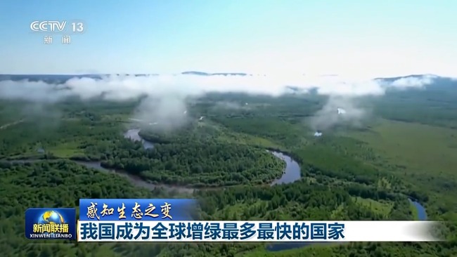 感知生態(tài)之變丨我國(guó)成為全球增綠最多最快的國(guó)家