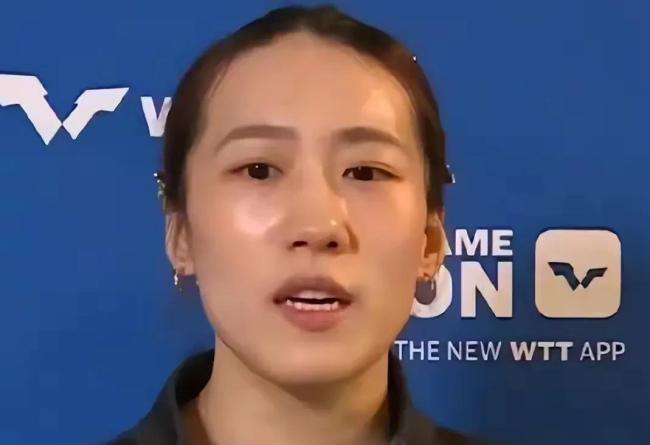孙颖莎训练时可爱尖叫 备战WTT瑞典大满贯