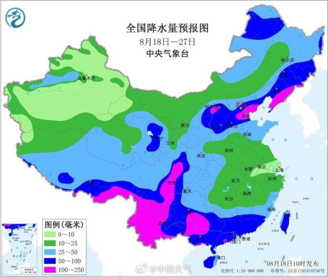 未来一周北方将有三轮降雨过程