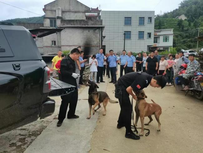 2岁女孩在距家1公里山林石缝中找到 村民警民合力搜救成功