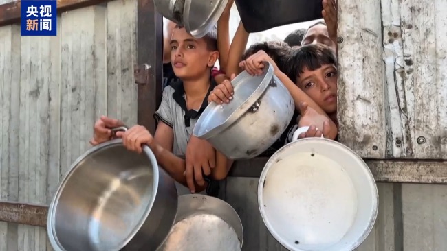 加沙超50萬(wàn)人陷饑荒 民眾怒斥以把饑餓當(dāng)殺戮武器