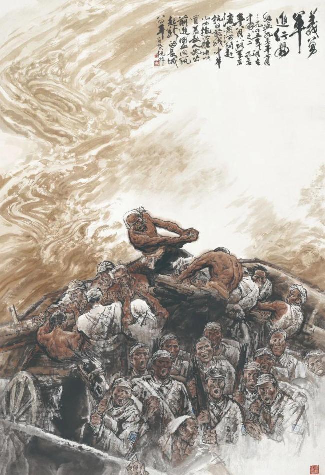 纪念抗战胜利80周年美术作品展今日在京开幕