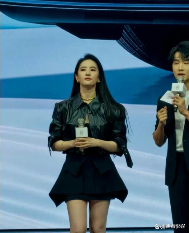 刘亦菲出席智界发布会 科技与美的完美碰撞