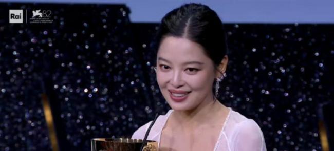 辛芷蕾威尼斯影后 梦想成真时刻