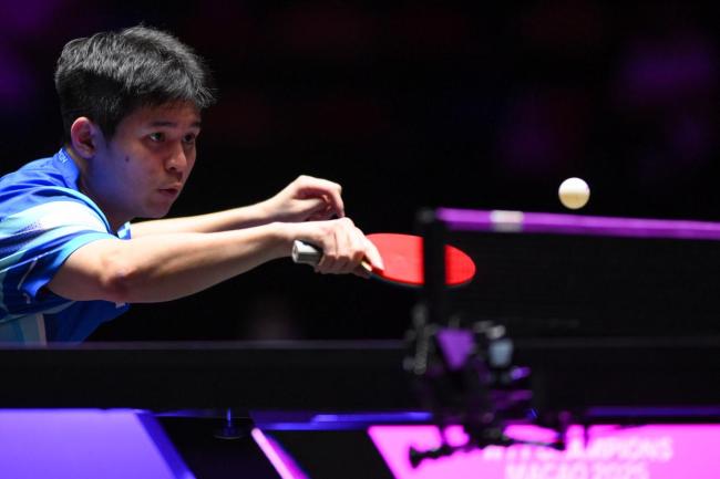 WTT澳门冠军赛：林诗栋晋级16强