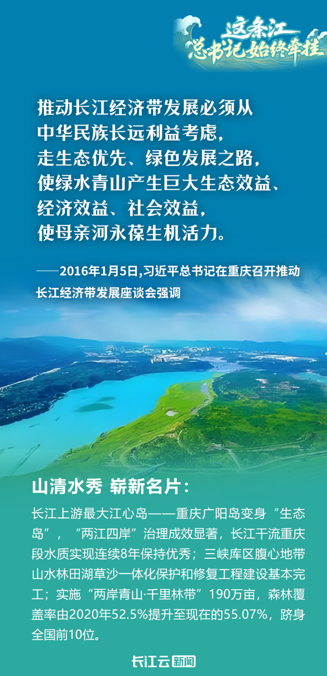這條江，總書記始終牽掛