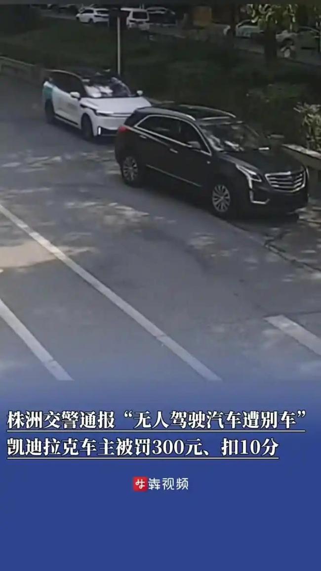 车主恶意别无人驾驶汽车被罚