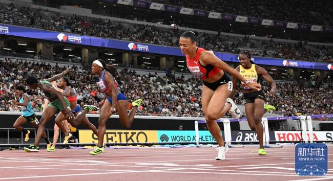 世錦賽100米欄坎邦吉奪冠 瑞士榮耀閃耀東京