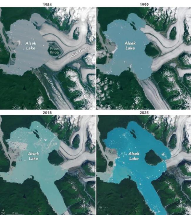 冰川消融 美國(guó)阿拉斯加州出現(xiàn)新島 罕見現(xiàn)象引發(fā)關(guān)注