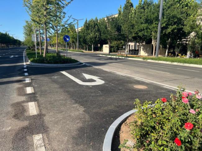 副中心两条城市主干路通车 区域交通网络升级