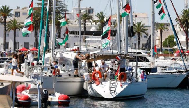 派军舰护航！西班牙硬刚以色列 挑战封锁支援加沙