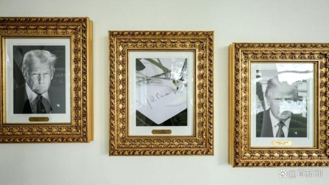 白宫“总统名人堂”少了拜登肖像