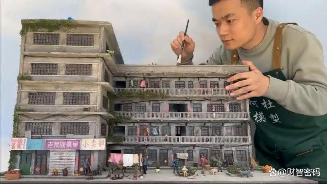老房子微缩模型售价上万值吗 手艺与情感的共鸣
