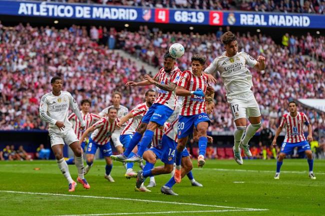 透过这些细节，看出马竞5比2皇马的疯狂 逆转与压制