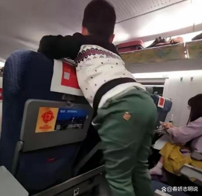 高铁宝妈教娃骂“滚” 家教碎一地 公共空间礼仪失衡