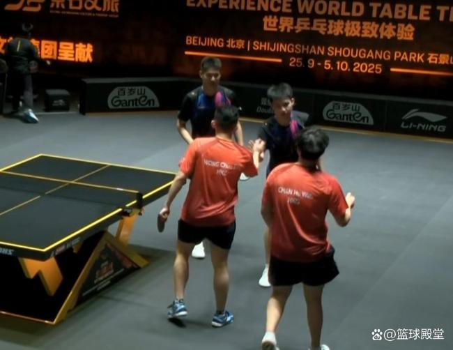 黄友政/温瑞博晋级WTT中国大满贯八强 逆转取胜展风采