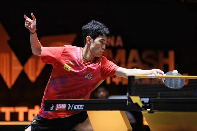 国乒新秀赢得“黑马之争”双线晋级 陈俊菘单双打齐头并进